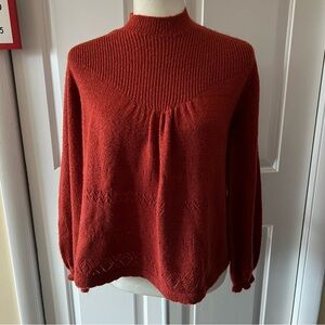 Elegant Red Women's Sweater